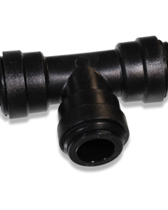 T-piece 8mm pluggable plastics